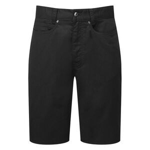 Premier Mens Performance Chino Shorts / Black